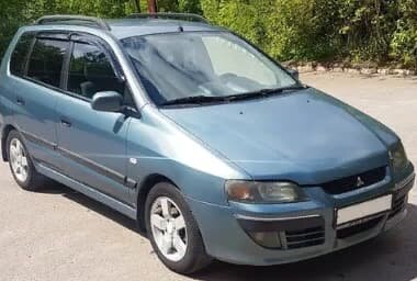 Дефлекторы окон (ветровики) Mitsubishi Space Star 1998–2004 (Мистубиши Спейс Стар) Кобра Тюнинг