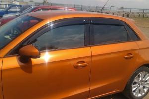 Дефлекторы окон (ветровики) Seat Ibiza Hb 3d (6J) 2008-2012;2012"EuroStandard" (Сеат Ибица) Кобра Тюнинг